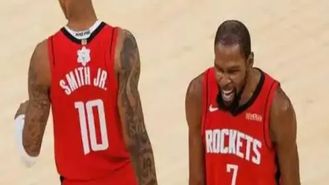 比卢普斯领军的活塞队近8连胜阵容：面具侠、普林斯、怒吼天尊、麦克戴斯同场竞技